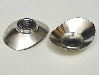 煎茶道具　吉村志扛造　純錫赤漆円式　托子　茶托　五客　共箱　M　R4708 Amazon.co.jp: 吉村志扛（造）純錫小判形托子5客揃総重量180g共箱錫