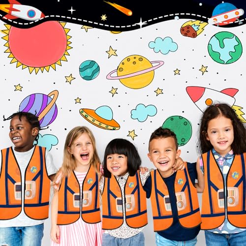 Disfraz de astronauta para niños 2 piezas miniatura 6