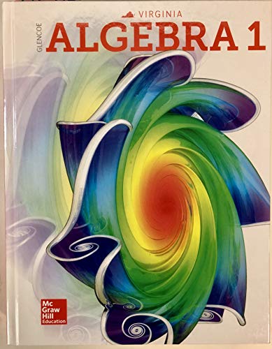 Glencoe Algebra 1 Virginia Edition 0076841545 Book Cover