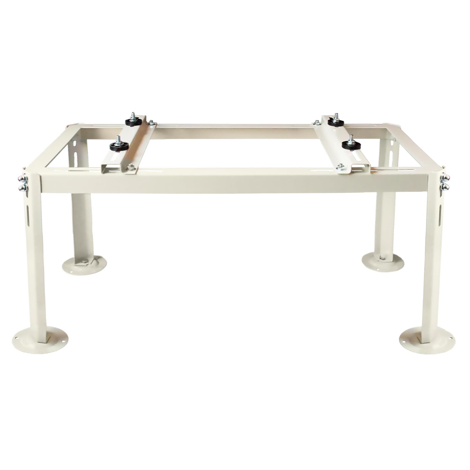 Yarssihha Mini Split Ground Stand for 9000-36000 BTU Ductless Air Conditioners Heat Pumps, Heavy Duty Adjustable Mini Split Stand Condenser Stand, Max Load: 440LBS