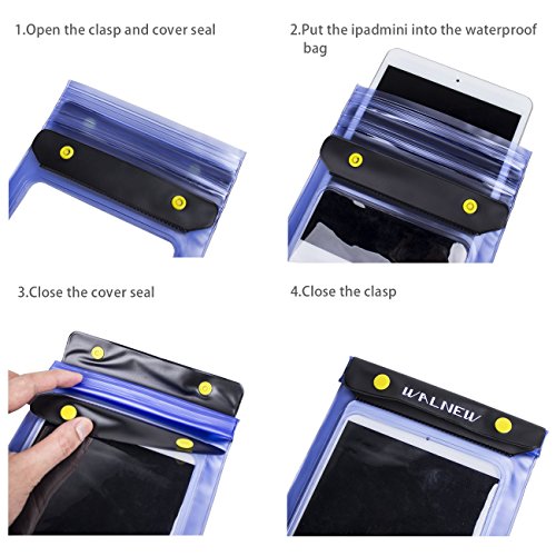 Walnew 5045815 Universal Waterproof Ereader Protective Case Cover thumb #7