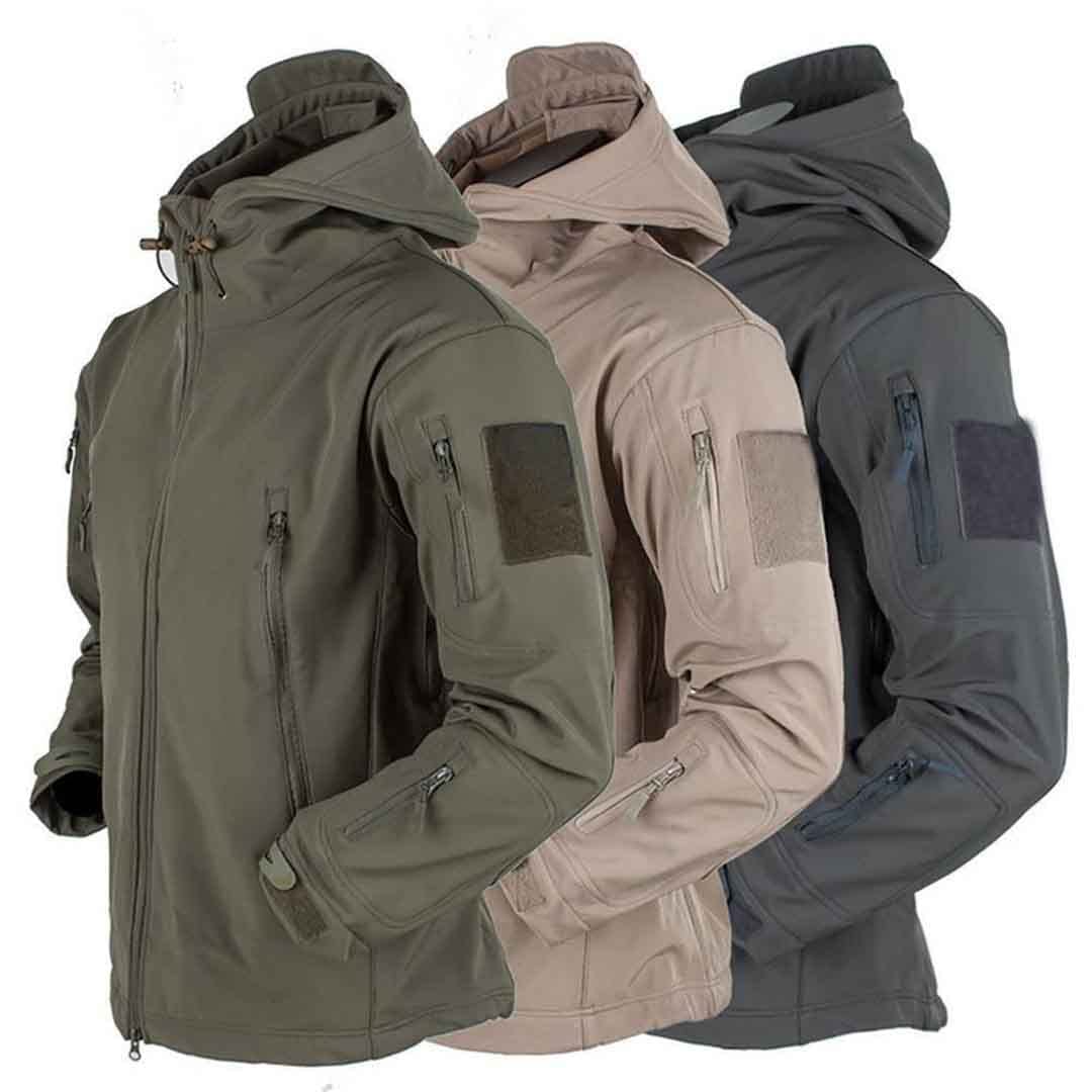 Abrigos de forro polar suave para hombre y mujer, resistentes al viento, transpirables, con capucha