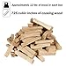 Mini Pizza Oven Wood, 6 Inch Firewood Logs, White Oak Hardwood Splits for Portable Wood-Fired Pizza Ovens, USA Made, Sustainably Milled, Approximately 12-14 lbs
