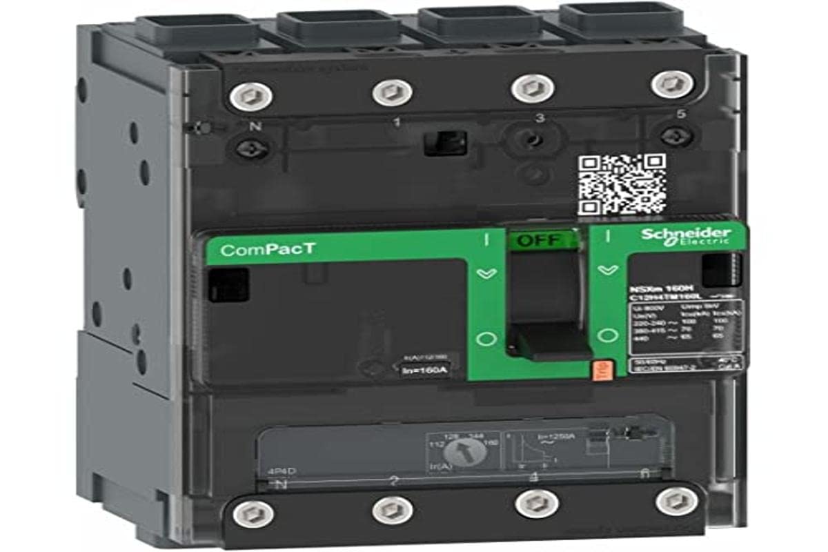Schneider Electric NSXm100B 25kA AC 4P3R 16A TMD ELINK