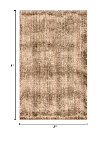 Tapete decorativo SAFAVIEH 5x8 fibra natural miniatura 2