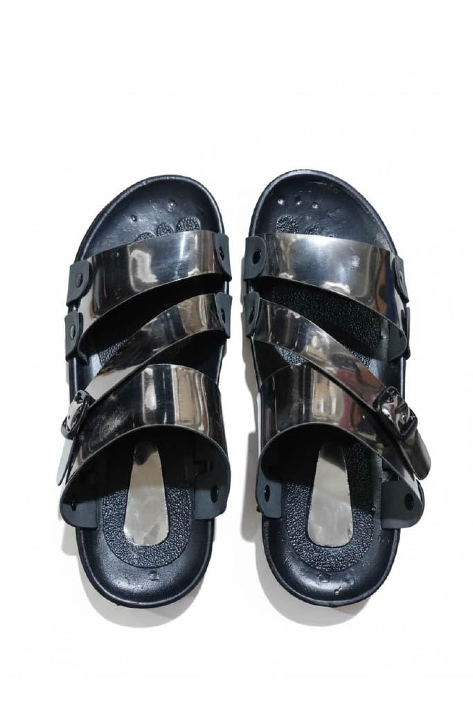 Adjustable Buckle Sandal, Casual Comfort Footwear For Men-picture-47