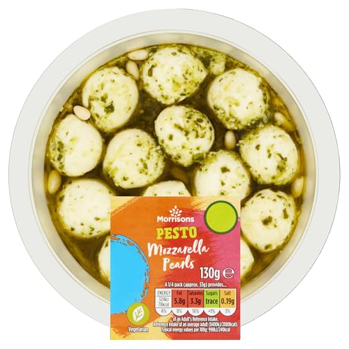 The Best Pesto Mozzarella Pearls 130g