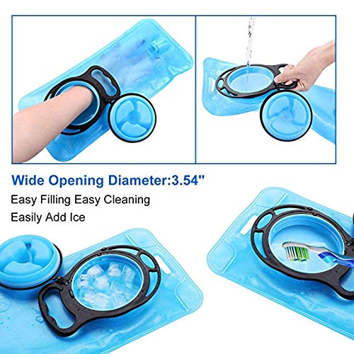 Image of Sojourner Hydration Pack, Hydration Backpack - Water Backpack with 2l Hydration Bladder, Festival Essential - Rave Hydration Pack Hydropack Hydro for Hiking, Running, Biking, Festival Gear