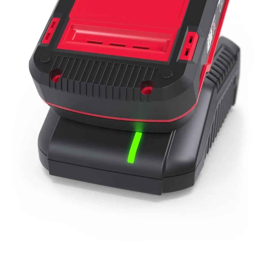 Güde Kit de Cargador y batería LGAP 18-3020 P (18 V Li-Ion, 2 Ah y Cargador rápido de 3 A, Potencia de la batería de 36 WH, Goma Antideslizante, indicador de Capacidad, Apto para Todos los artículos