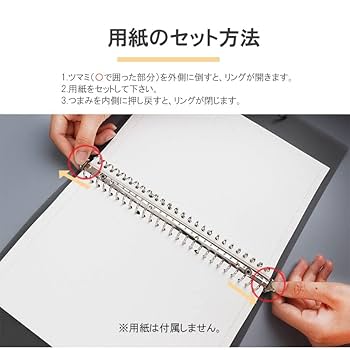パンダページ Amazon | カール事務器 ルーズリーフパンチ ゲージパンチ B5/26