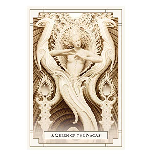 HDBD Tarocchi White Light Oracle Carte Mazzo di 44...