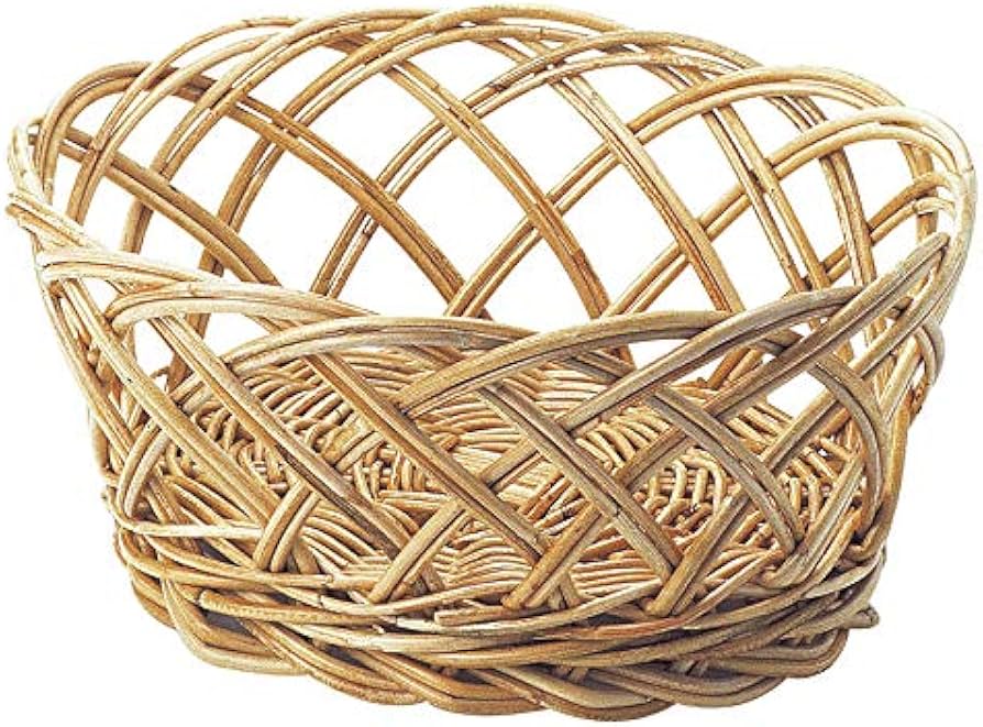 Amazon｜バスバスケット ラタン46cm 32-01｜ピクニックバスケット