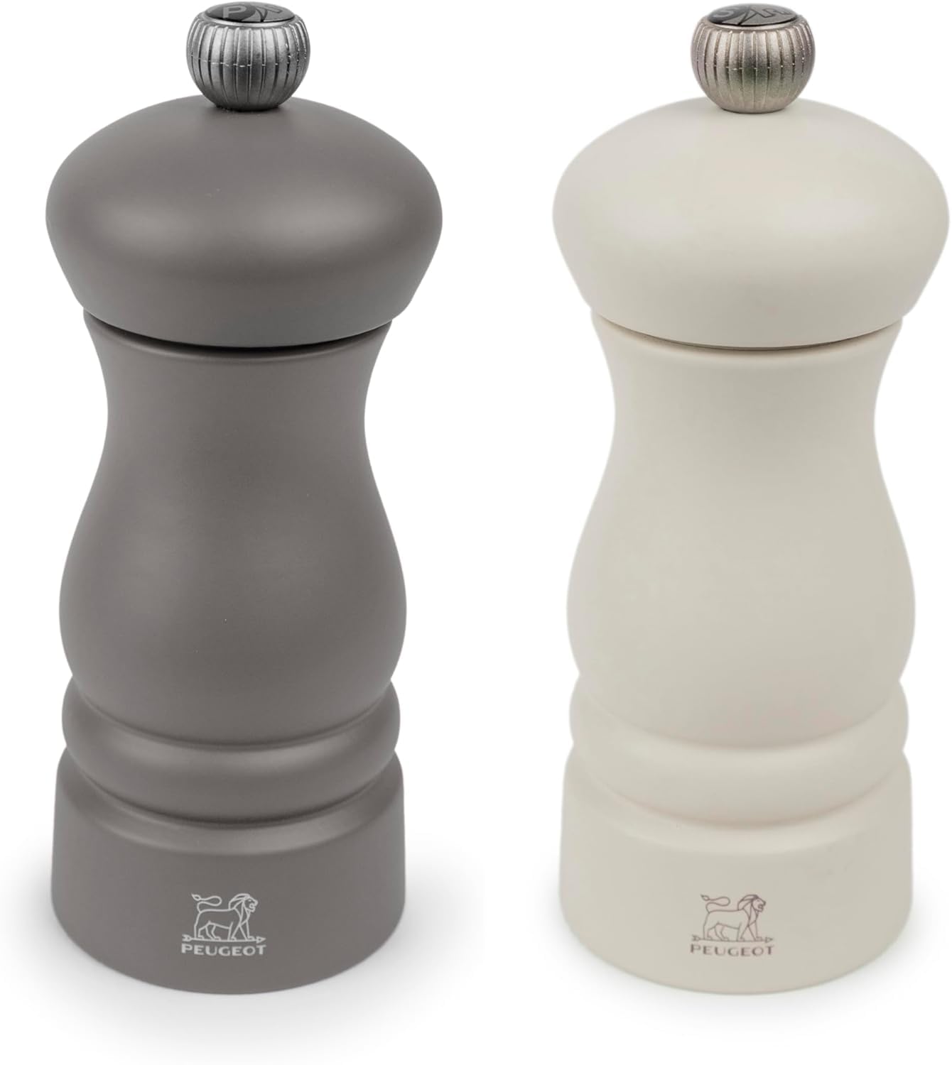 CLERMONT duo mp gris roche +ms Z blanc plume 13 cm
