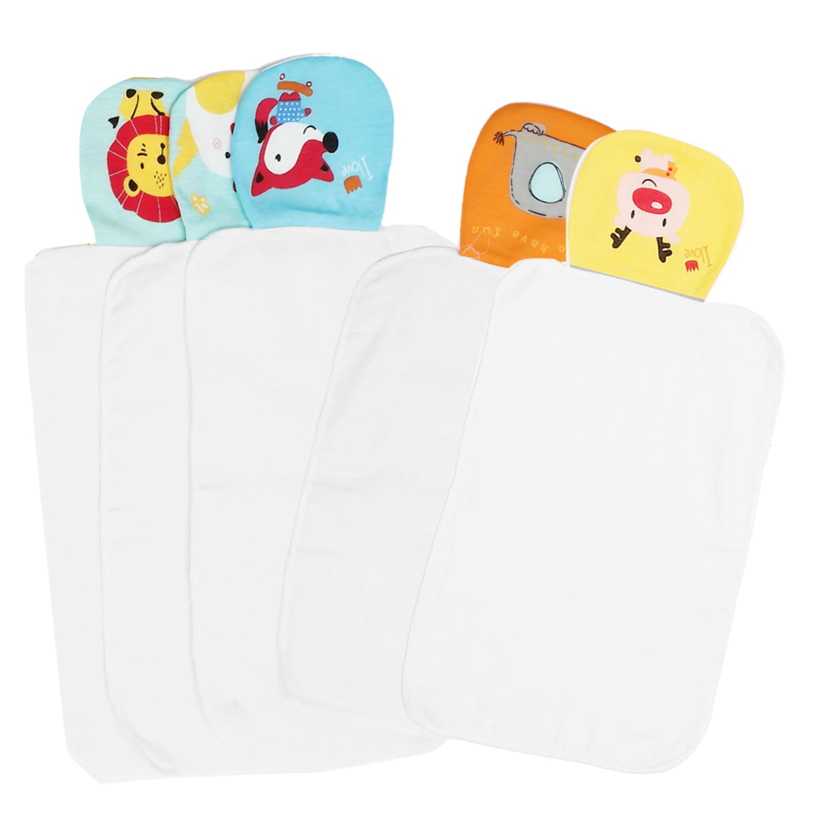 Serviettes coton absorbantes : solution douce anti-bavouille pour bébé