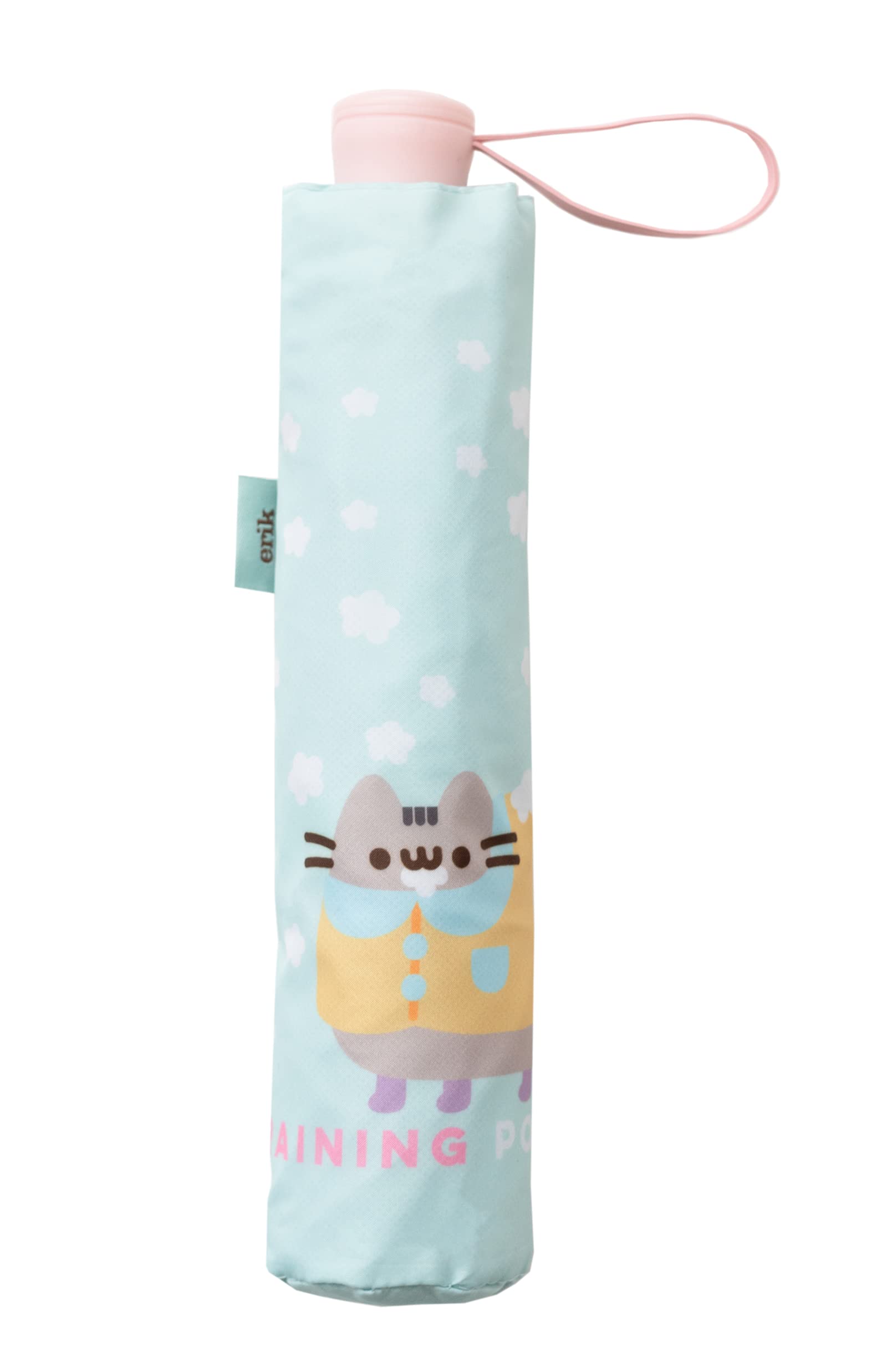 Grupo Erik Official Pusheen Umbrella - Girls Umbrella - Kids Umbrella For Backpack - Pusheen Stuff - Pusheen Gifts - Collection - Kawaii Umbrella