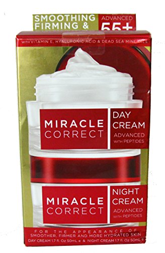 Miracle correct 55+ Triple Action Advanced with peptides 2pc set Day Cream and night cream