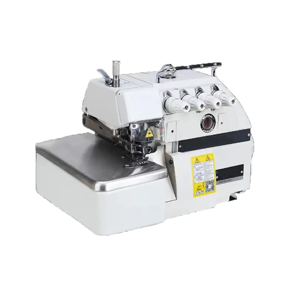 Industrial Serger Overlock Machine 3 Thread Direct Drive Overlock Machine 550W for Thin Material, Medium-thick Material 220V