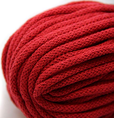 NTS, Cordoncino di cotone con anima larga, largo 6 mm, lungo 50 m