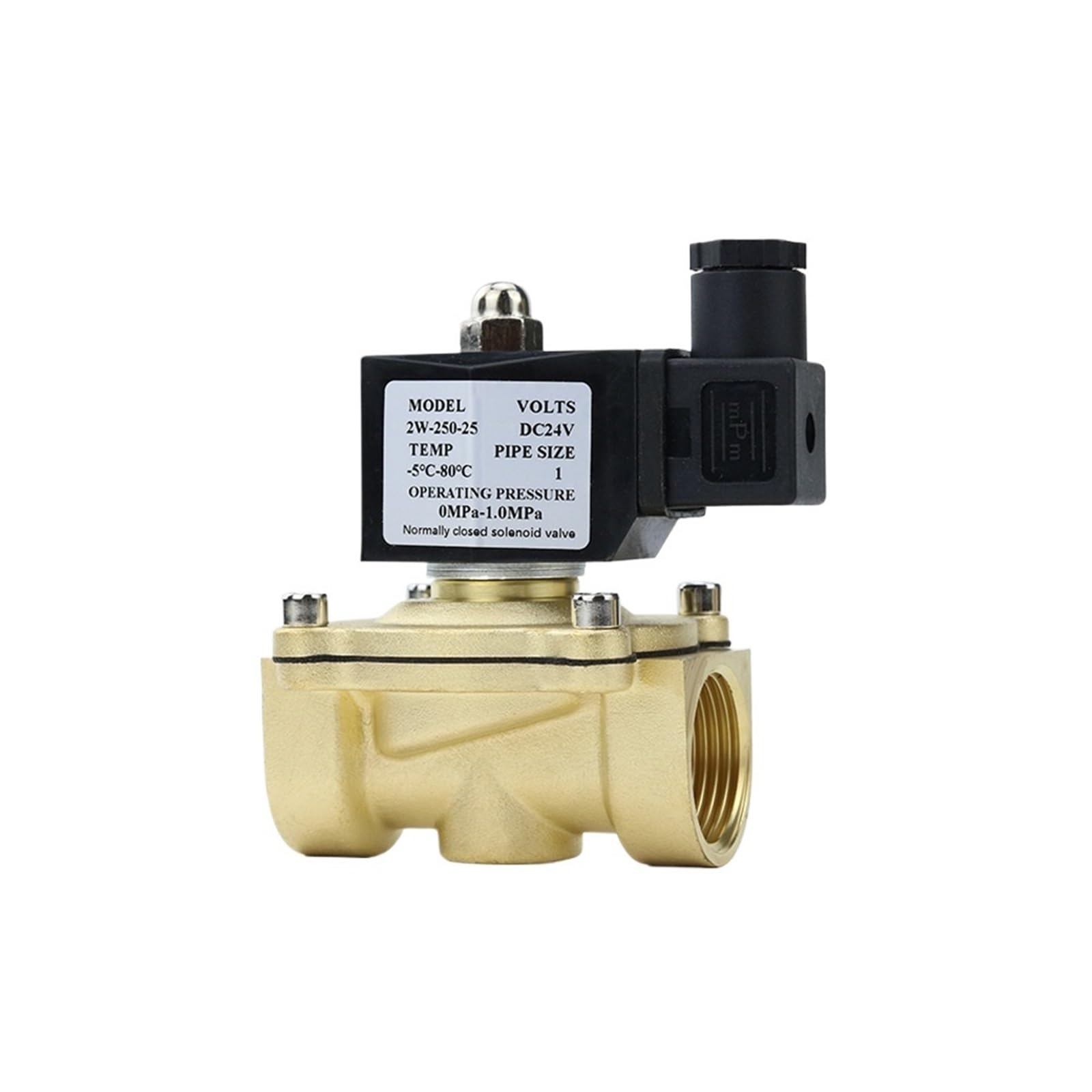 Iusezromar 1/2 /4" 3/8" " 3/4" " Electric Solenoid Valve Normally Closed(",Ac0v)