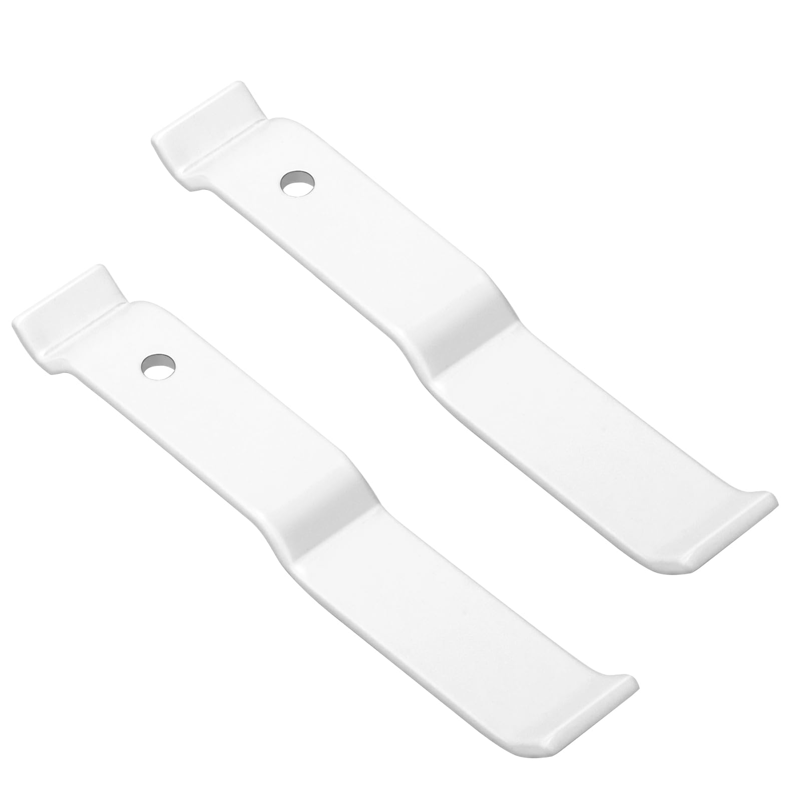 White Wire Shelf Corner Support Bracket Replacement for ClosetMaid Shelf - Adjustable Ventilated Wire Closet Shelving Accessories Support Brackets for