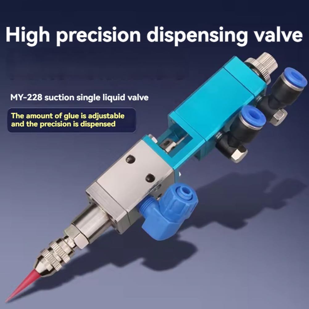 Valvola di Erogazione Ad Alta Precisione In Silicone Lattice UV Monocomponente MY-228 con Tipo di Aspirazione