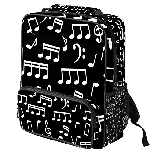 Sac à dos imprimé notes de musique pour transporter votre ordinateur portable