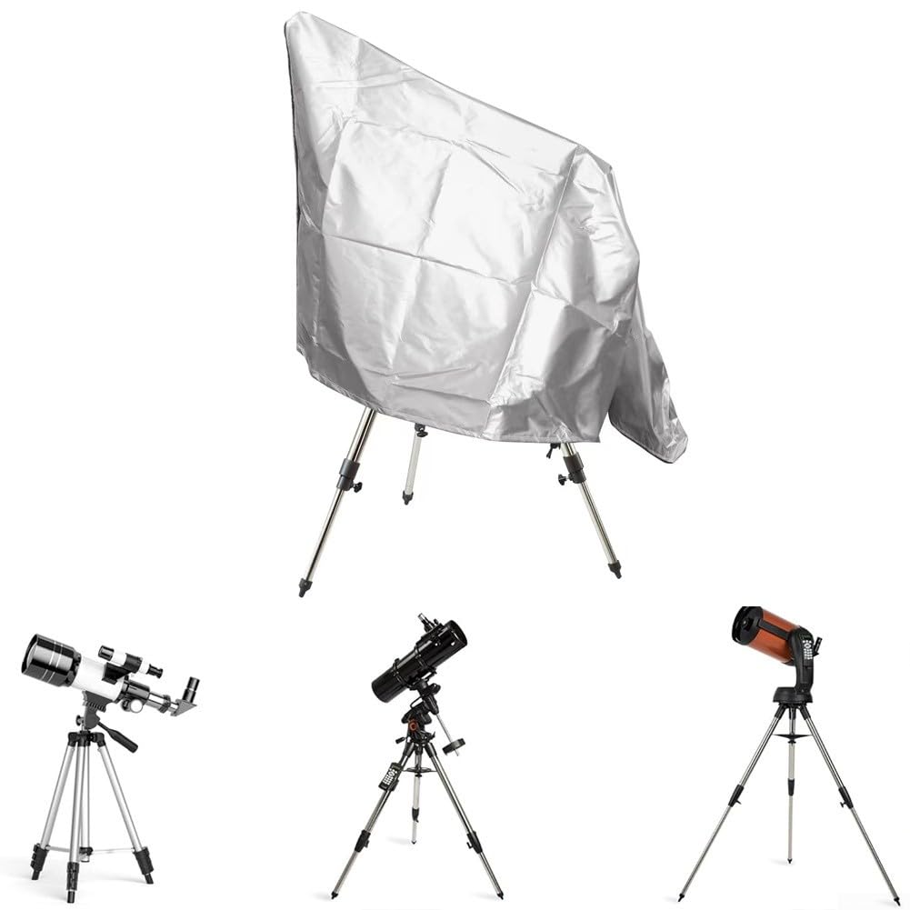Housse de télescope en tissu Oxford 210D – Protection étanche à la poussière avec cordon de serrage réglable (B)
