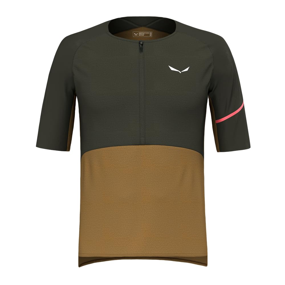 Salewa Herren Vento AM Half Zip Trikot Radtrikot Fahrradtrikot