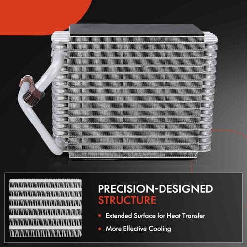 A-Premium Rear AC Evaporator Core Compatible with Ford E-150 Club Wagon/E-350 Club Wagon/E-150 Econoline/E-150 Econoline Club Wagon/E-250 Econoline/E-350 Econoline Club Wagon/E-150/E-250 by A-Premium - Image 5