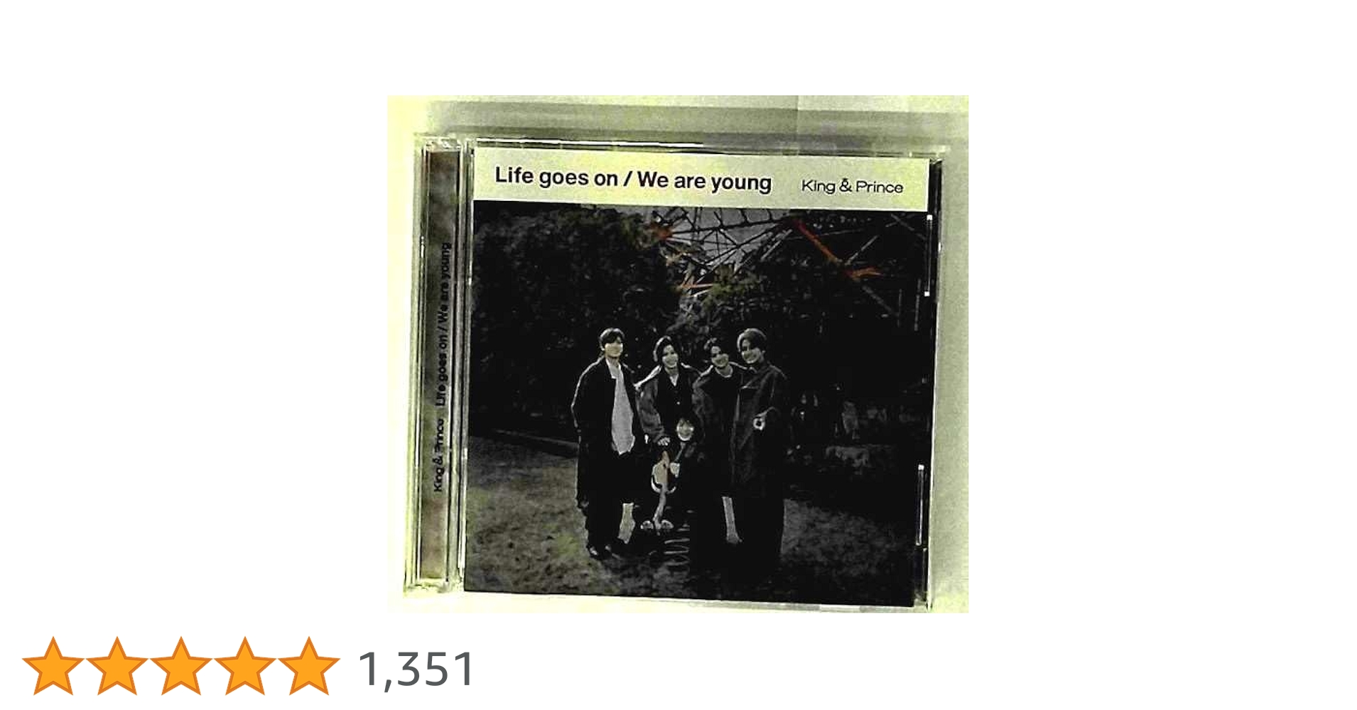 Life goes on/We are young　King & Prince 514MgYUgPdL.jpg