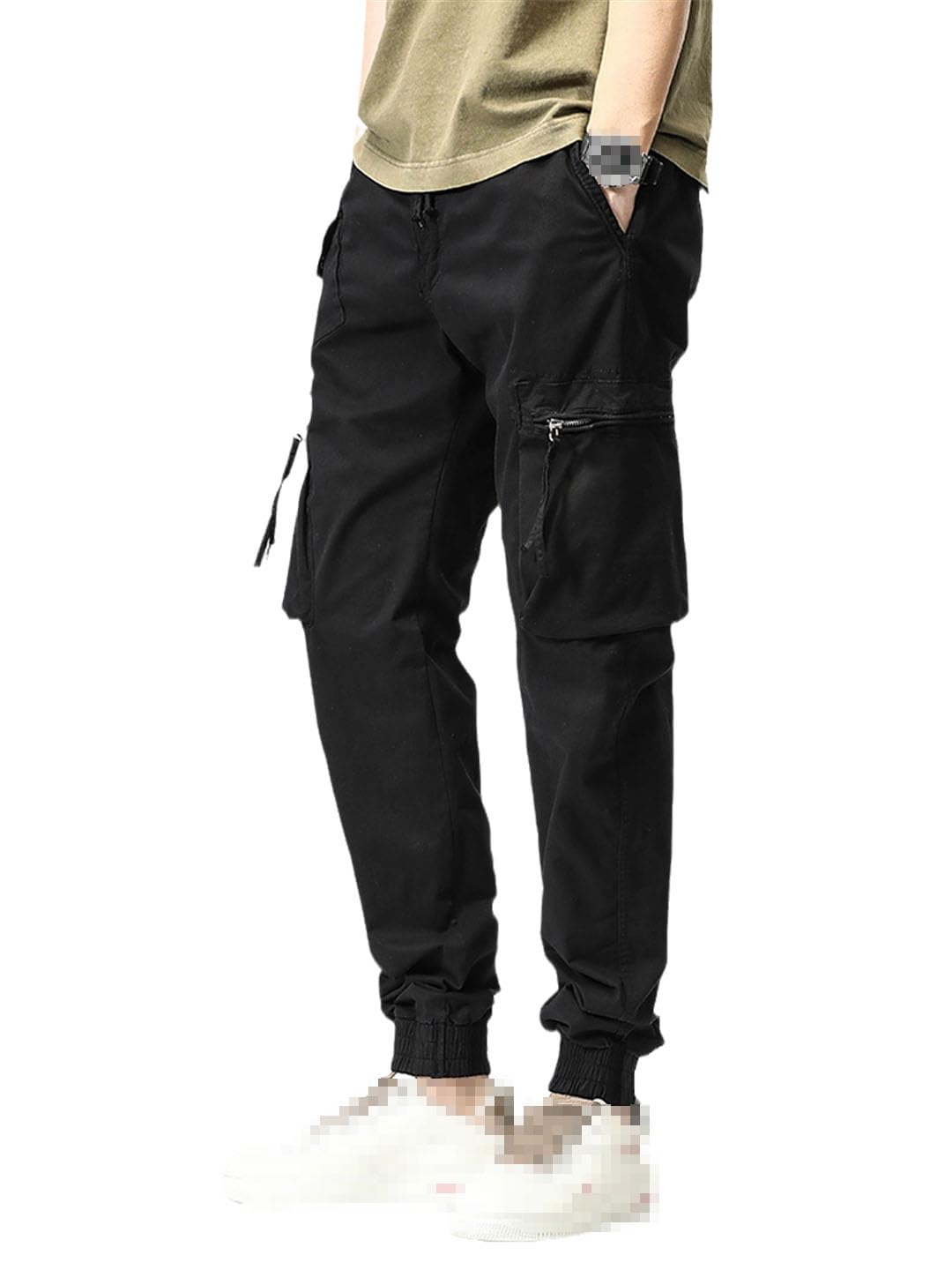 Vogrtcc Pantalones Cargo para Hombre Pantalones Multibolsillos Joggers Pantalones Tácticos Casuales