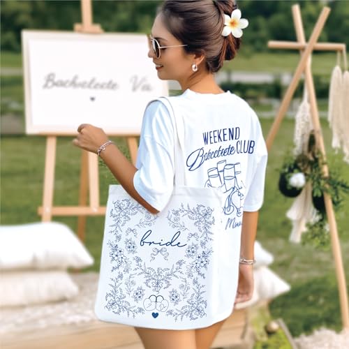 Bride Squad Bride Tote Bag miniatura 5