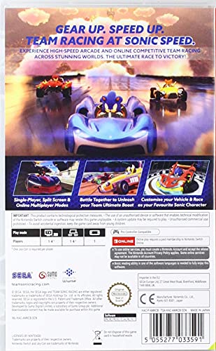 Image of Team Sonic Racing (Nintendo Switch)
