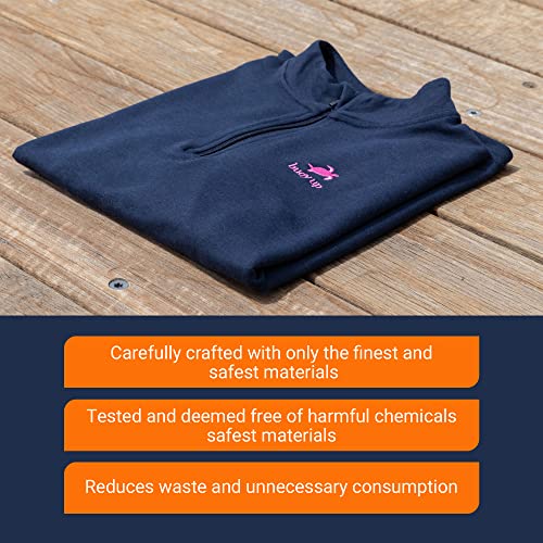 Image of Women's Performance Quarter-Zip Pullover, Performance Athletic Mock Neck Long Sleeve Pullover