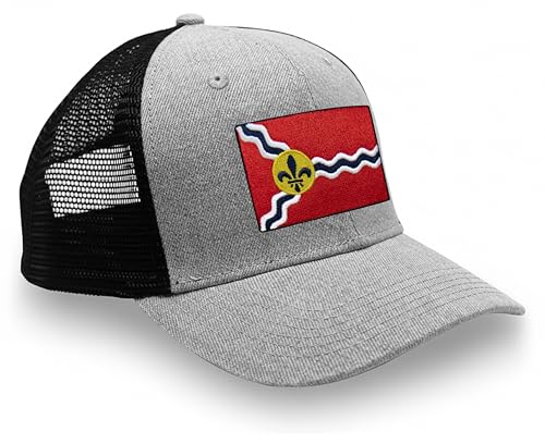 Image of International Tie City Hat for Men and Women, Adjustable Snapback Trucker Baseball Cap with Embroidered Patch