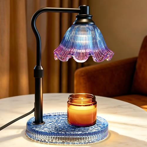 mzievesh Candle Warmer Lamp with Timer and Dimmer, Adjustable Height Design