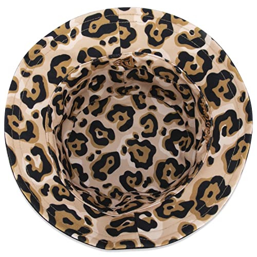 Chapeu New Era Bucket Dupla Face Joyfull Preto Bege Preto/Bege