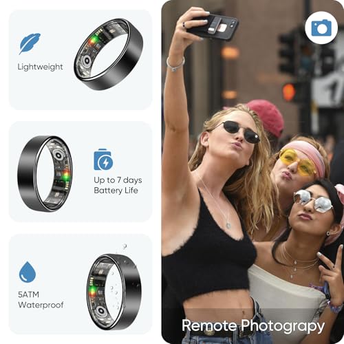 Image of BENIO Gen2 Smart Ring for Women Men Sleep Health Fitness Tracker