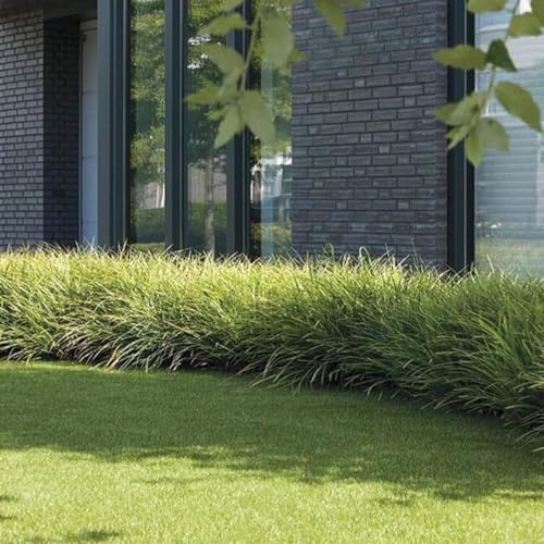 KARAT Sky Kunstrasen Outdoor Rasenteppich Meterware - Grasteppich - Rollrasen - Kunststoffrasen - Rasen für Balkon & Garten Rasen Teppichboden für Außen nach Maß 14mm Höhe, Riviera 100x100 cm
