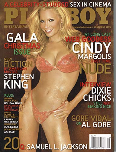 Playboy Magazine - December 2006 - Cindy Margolis by Playboy