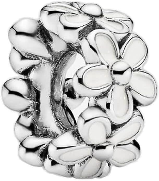 10 Pack Silver Charms for Bracelets and Necklaces Charms for Women Pendant Beads Set - Image 4