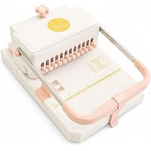 Heidi Swapp Craft Binding Machine DIY Twin-Loop Wire Book Binder for Planners, Journals & Photo Books | Includes 20 Wires, 4 Bookboards & Pliers | Binds A4, A5, A6, A7 & Letter | 27-Piece Kit