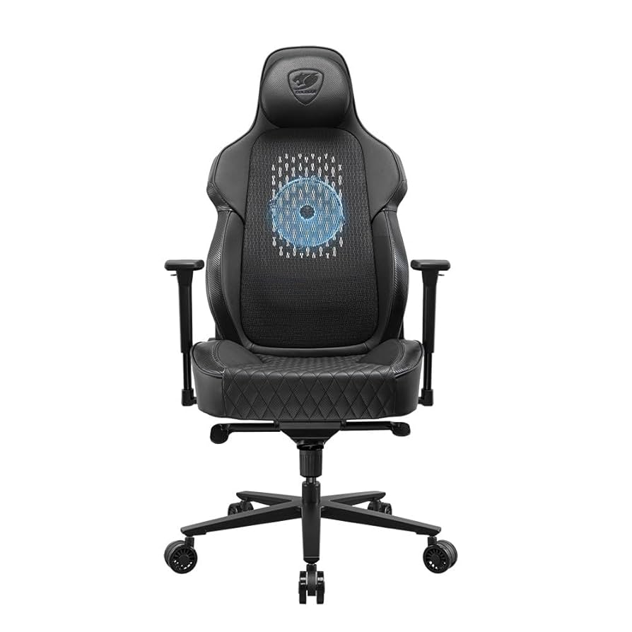 COUGAR ゲーミングチェア ARMOR BLACK 国内正規品 Amazon.co.jp: COUGAR NxSys Aero Black 200mm RGBファンを搭載