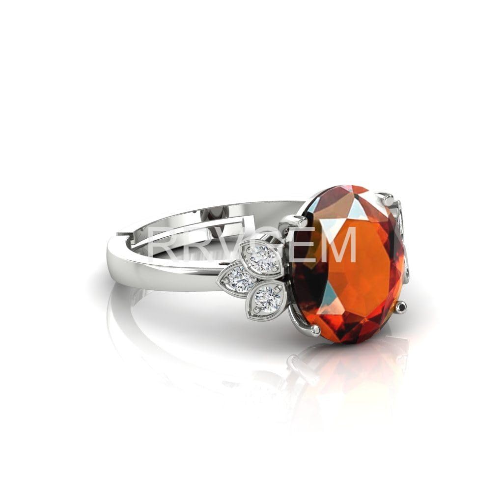 Bague onyx naturel et pierre hessonite pour sublimer vos tenues du soir - 5