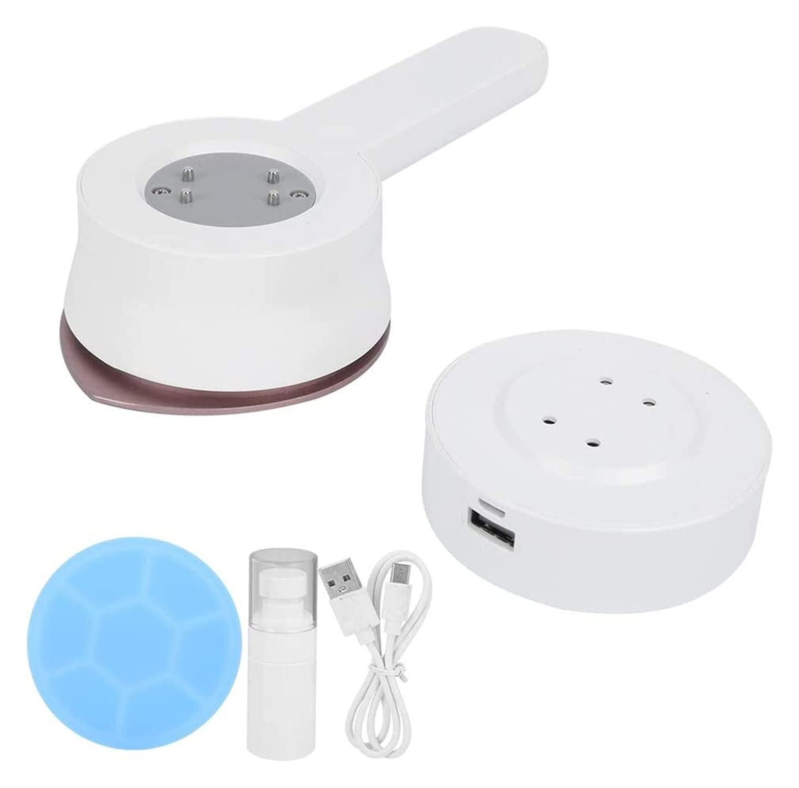 Plancha De Vapor De Viaje De 90 Vatios, Mini Plancha Eléctrica Inalámbrica Portátil, Pequeña Máquina De Planchar, Recargable Por USB, Con 30 Segundos De Conducción Térmica Rápida ( Color : White )