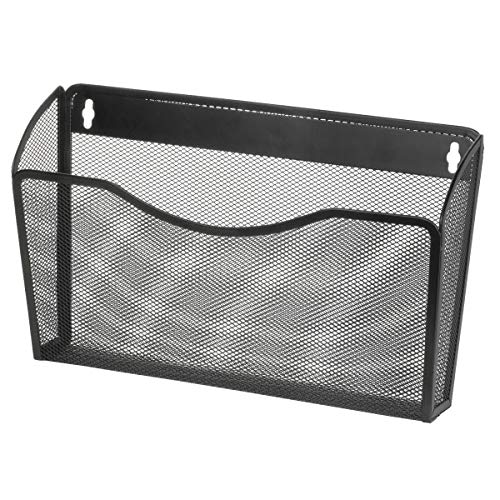 Brenton Studio Mesh Wall Letter File, Black