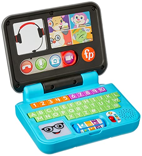 Fisher-Price Aprender e Brincar Brinquedo para Bebês Laptop De Ap...