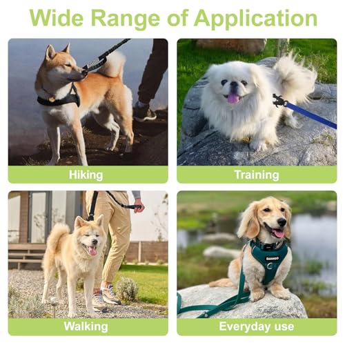 UFURMATE Frosch-Clip, Weltraum-Aluminium-Verriegelung, Robuste Schnellverschluss-Schnalle, Rostbeständige Hundekettenschnalle, Hundeleine Verschluss Frosch-Clip, Ersatz - 299 kg Kapazität, Schwarz