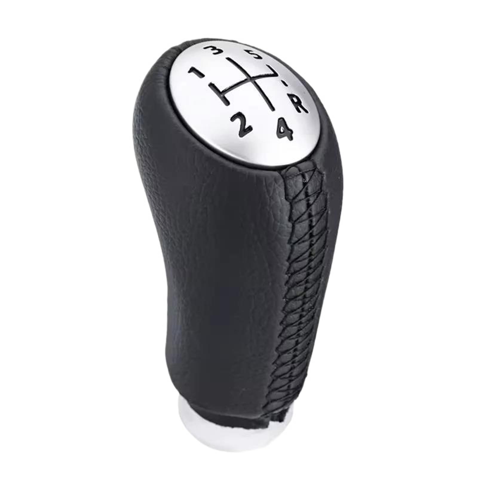 UIEOWHN Car Gear Shift Knob for Renault for Scenic II MK2 Megane 2 MK2 MK Clio III MK3 Car Lever Gear Knob(Black)