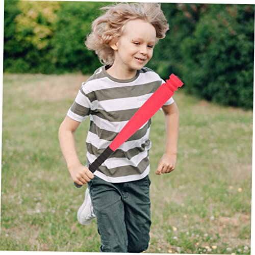 OSOLADY 1 Set Baseball Suit Bat Rounders Balls Baseball Baseball Games Bat and Elastic Baseball Bats Outdoor and Catch Game Rounders Bat and Games Plastic